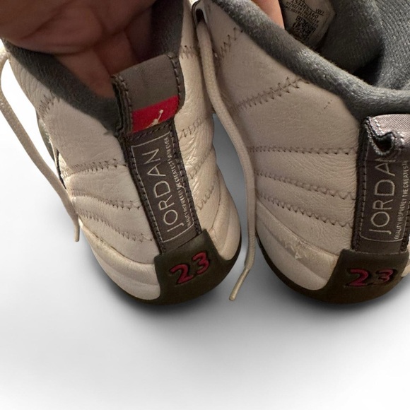 Jordan White and Black Athletic Shoes - Picture 4 of 5